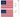 Betsy Ross style American flag kit
